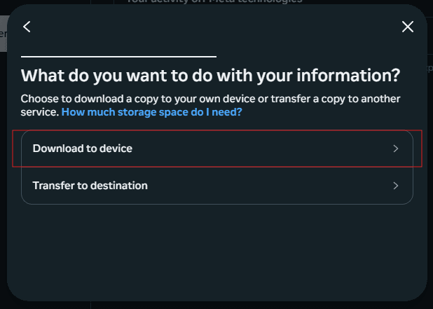 Download to Device